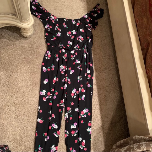 Express floweral jumpsuit - Picture 2 of 5